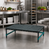 Thumbnail image #2 for QuadPlus Stationary Dunnage Rack with Louvered Polypropylene Mat, 36 x 18 x 14 Inches, 1000 lb Capacity