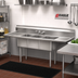 Thumbnail image #2 for Eagle Group BlendPort® BPFE Series Economy 3-Compartment Sink with Dual 24-Inch Drainboards