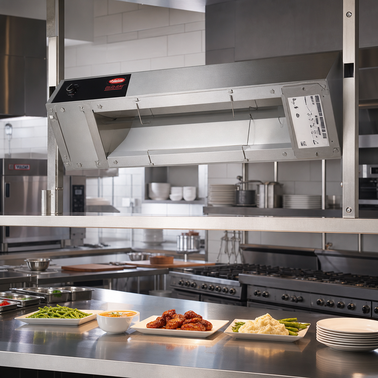 Product image #2 for Hatco Glo-Ray® 72-Inch High-Watt Unlighted Infrared Stainless Steel Strip Heater