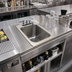 Thumbnail image #2 for Advance Tabco Bar King (Supreme) Drop-In Stainless Steel Bar Sink with Faucet and Overflow Pipe