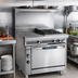 Thumbnail image #2 for Imperial Spec Series Heavy Duty 36-Inch Gas Range with 24-Inch Griddle, 2 Open Burners, and Standard Oven