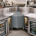 Thumbnail image #2 for Advance Tabco Prestige 45° Outside Corner Underbar Filler with Drainboard Top