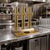 Thumbnail image #2 for Skyline 3-Column Countertop Glycol-Cooled Draft Beer Station with PVD Brass Finish