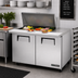 Thumbnail image #2 for True Mega Top 48-Inch Sandwich/Salad Prep Table with 15-Pan Top and 2 Doors