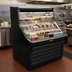 Thumbnail image #2 for Howard-McCray OS35E Series 63-Inch Black Self-Contained Open Merchandiser with LED Lighting