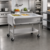 Thumbnail image #2 for Eagle Group Portable Sealed Well Hot Food Table, 2 Wells, Open Shelf Base, 240V Electric