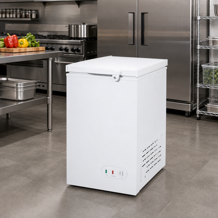 Product image #2 for Maxx Cold Select Series 3.4 Cu. Ft. Chest Freezer with Solid Hinged Locking Lid