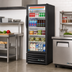 Thumbnail image #2 for True One-Section Glass Door Refrigerated Merchandiser, Standard Look Version 01, Low-E Hinged Door, 115V