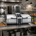 Thumbnail image #2 for RATIONAL iVario Pro 2-S Multifunctional Cooking Center, 2 x 6.5 Gallon Rectangular Pans, 440/480V 3-Phase