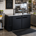 Thumbnail image #2 for Omcan 61-Inch Wide Two-Section Draft Beer Cooler/Kegerator with 2 Dispensers and 3 Half-Barrel Keg Capacity