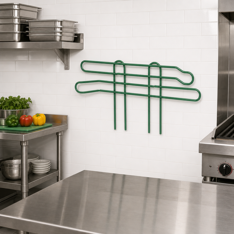 Product image #2 for 72-Inch Green Epoxy Shelf Ledge