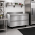 Thumbnail image #2 for Delfield 60-Inch Two-Section Undercounter Worktop Drawer Freezer with 4 Drawers and 4-Inch Backsplash