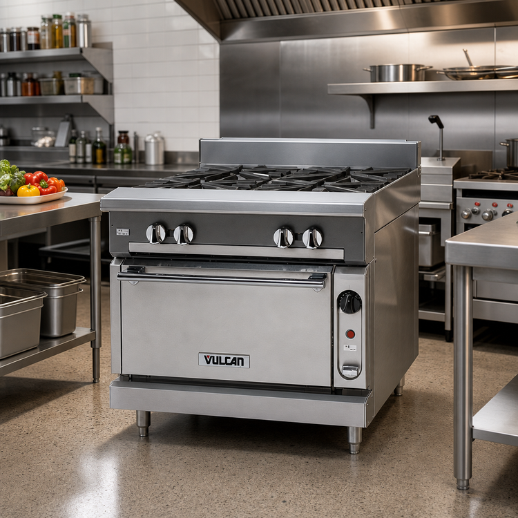 Product image #2 for Vulcan V Series 24-Inch Heavy Duty Modular Gas Charbroiler