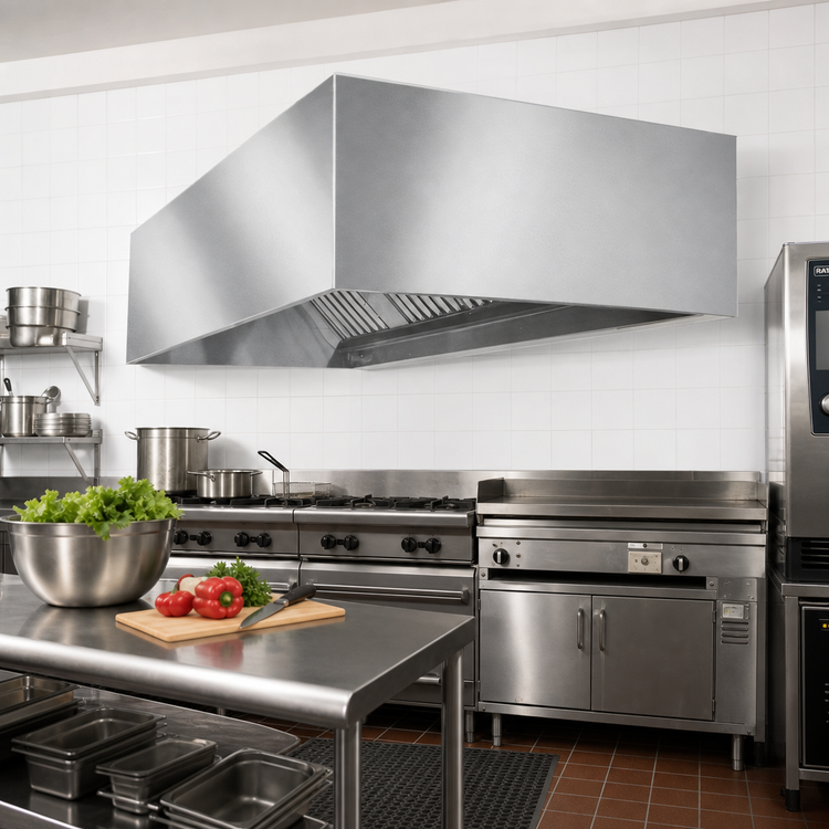 Product image #2 for Eagle Group SpecAir HEB96-96 96"W Exhaust-Only Wall Mount Hood