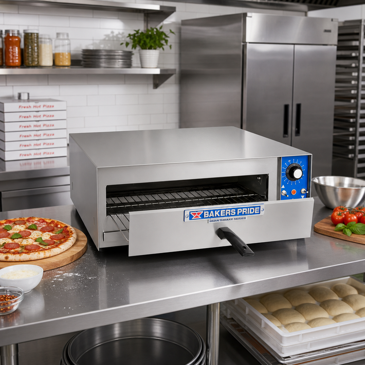 Product image #3 for Bakers Pride HearthBake Series PX-16 Countertop Electric Pizza Oven, 24-Inch Single Deck