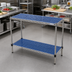 Thumbnail image #2 for QuadPlus Blue Solid Polymer Shelf Mat, 54