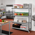 Thumbnail image #2 for Cambro Camshelving Elements XTRA 4-Tier Vented Stationary Add-On Shelving Unit, 24