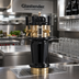 Thumbnail image #2 for Glastender Monaco 3-Faucet Air-Cooled Draft Dispensing Tower with Mirror Finish
