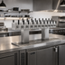 Thumbnail image #2 for Perlick Extra High Back-to-Back Bridge Tee Countertop Glycol-Cooled Draft Beer Tower, 36 Faucets
