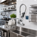 Thumbnail image #2 for T&S Brass EasyInstall Mini Wall-Mount Pre-Rinse Unit, 8-Inch Centers, 24-Inch Hose