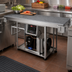 Thumbnail image #2 for Hatco Built-In Simulated Stone Cold Shelf, 36-Inch W x 18-Inch D, Electronic Controls, R-290, 1/5 HP