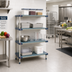 Thumbnail image #2 for MetroMax 4 All-Polymer 4-Shelf Add-On Shelving Unit, 24W x 24D x 63H