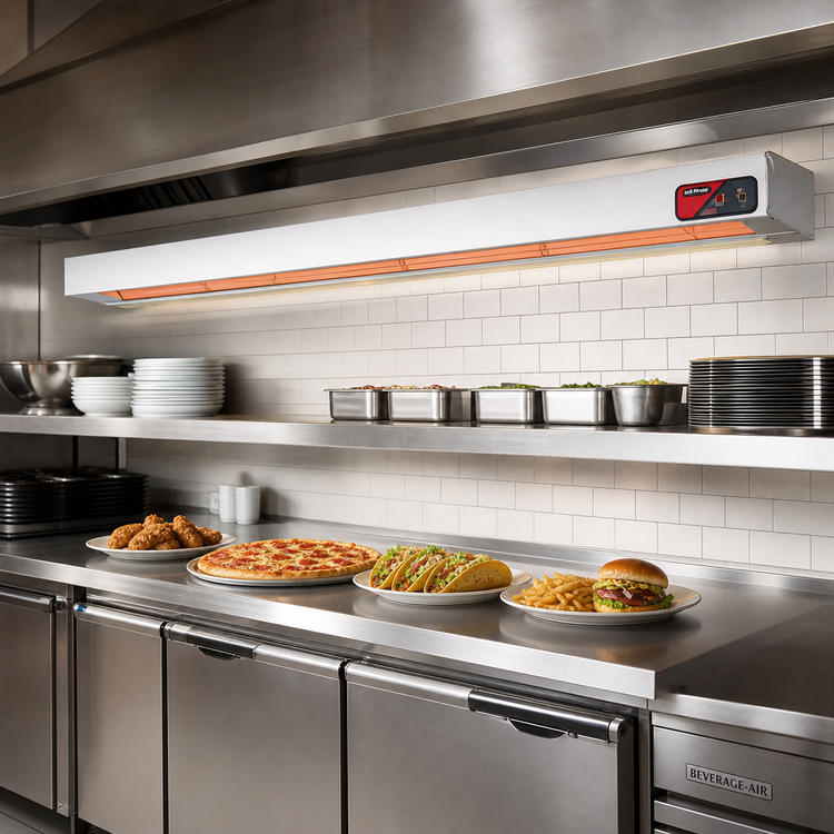 Product image #2 for Nemco 72-Inch Single Lighted Infrared Strip Heater, 208V