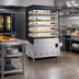 Thumbnail image #2 for Omcan DW-CN-1200 Self-Service Floor Model Heated Display Case, 46-Inch Wide, 26.8 Cu. Ft., 220V