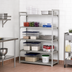 Thumbnail image #3 for Cambro Camshelving Premium 18-Inch x 48-Inch x 84-Inch 5-Tier Vented and Solid Polymer Shelving Add-On Unit