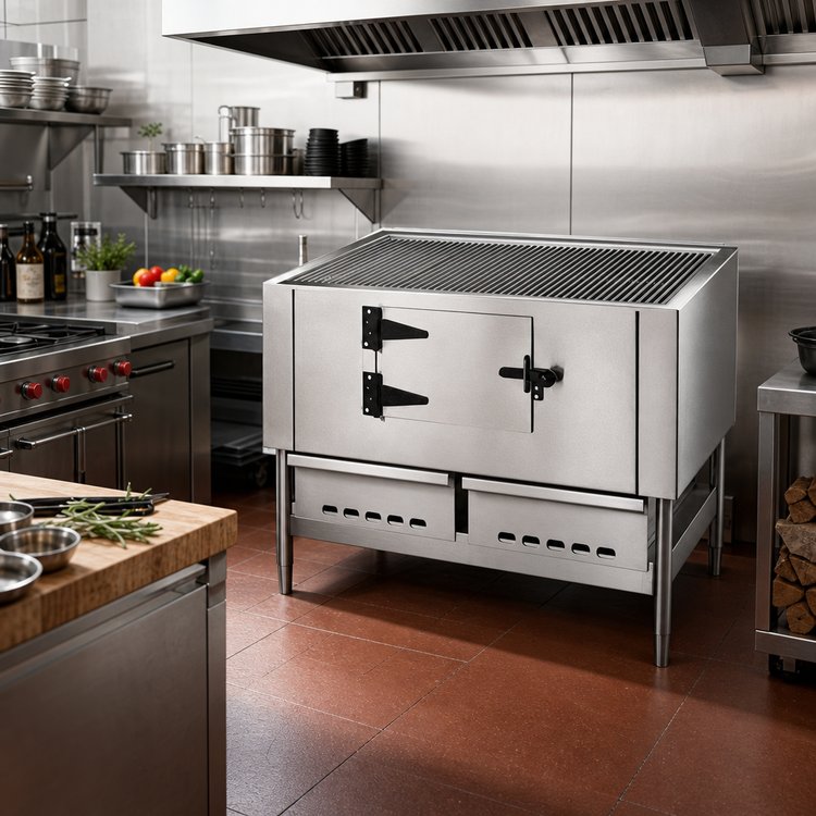 Product image #2 for Titan JLB-30 30-Inch Wood-Burning Log Broiler