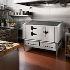 Thumbnail image #2 for Jade Range (Middleby) Titan JLB-30 30-Inch Wood-Burning Log Broiler, Floor Model, Stainless Steel Exterior