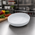 Thumbnail image #3 for American Metalcraft White Marble Melamine Serving Bowl, 97 oz., 11 Inch Diameter