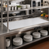 Thumbnail image #2 for Vollrath FC-4HS-72120-SSF 74-Inch Flush Mount Drop-In Heated Shelf with Dual Warming Zones