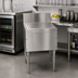 Thumbnail image #2 for Advance Tabco Prestige Signature Series 48-Inch Free-Standing Underbar Drainboard with 7-Inch Backsplash and Removable Perforated Top