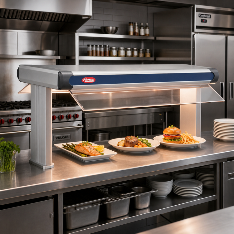 Product image #2 for Hatco Glo-Ray Designer Dual Infrared Strip Heater, 75-1/2 Inch Wide, Aluminum, Standard Wattage