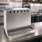 Thumbnail image #2 for Micro Matic USA SB620 6-Faucet Underbar Glycol-Cooled Draft Beer Dispenser Shell, Brushed Stainless Steel