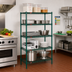 Thumbnail image #2 for Eagle Group Valu-Gard 5-Tier Stationary Starter Wire Shelving Unit, 36