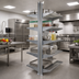Thumbnail image #2 for Back-To-Back Aluminum Floor-To-Ceiling Cantilever Shelving Upright, 84 Inch