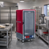 Thumbnail image #2 for Metro C5 Insulation Armour 3 Series 3/4 Height Mobile Combination Heated Holding and Proofing Cabinet with Clear Polycarbonate Door