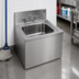 Thumbnail image #2 for Eagle Group F2820 Floor-Mounted 304 Stainless Steel Mop Sink, 28