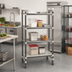 Thumbnail image #2 for Cambro Camshelving Elements XTRA High Density Top Rail Mobile Starter Unit, 24 in D x 42 in L x 80 in H, 4-Tier, 3 Vented + 1 Solid