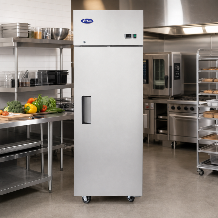 Product image #3 for Atosa 21.4 Cu. Ft. Stainless Steel Top-Mount One-Section Reach-In Freezer