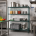 Thumbnail image #3 for Metro Super Erecta Super Adjustable Add-On Wire Shelving Unit, 60W x 18D x 63H, 4 Shelves, Metroseal 3 Green