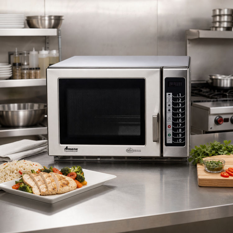 Product image #2 for Amana Commercial 1.2 Cu. Ft. 2100-Watt Medium-Volume Microwave Oven
