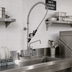Thumbnail image #2 for Tap® Pre-Rinse Add-On Faucet with 12-Inch Swing Spout, 8-Inch Centers, Wall Mount