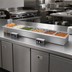 Thumbnail image #2 for Hatco HWBI-S2D Drop-In Modular Slim Heated Well with Drains, 2 Full-Size Pan Capacity