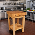 Thumbnail image #3 for John Boos Pro Prep 36-Inch x 24-Inch x 36-Inch End Grain Maple Butcher Block Work Table with Slatted Shelf