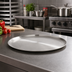 Thumbnail image #2 for American Metalcraft 12-Inch Round Stainless Steel Satin-Finish Plate