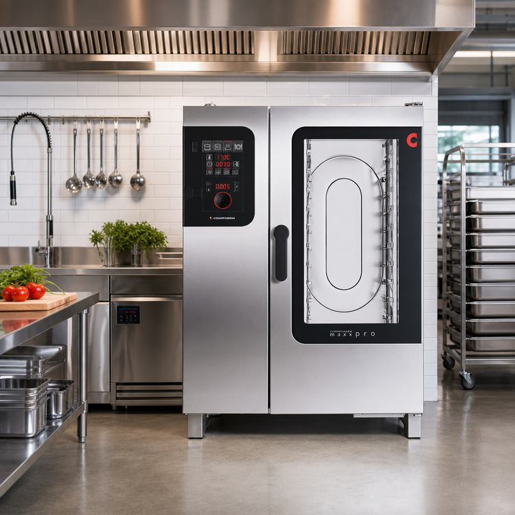 Product image #2 for Convotherm C4 ED 10.10GB-N Maxx Pro Full-Size Gas Combi Oven with Boiler, easyDial Controls