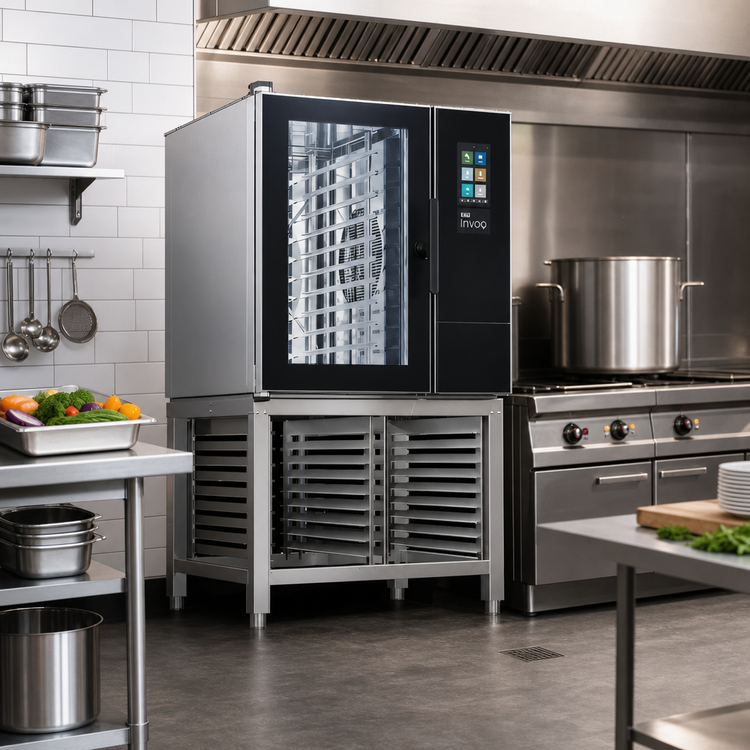 Product image #2 for Blodgett INVOQ 10-1/1 GN Boilerless Electric Combi Oven Steamer